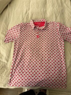 Bogey Bros Pink Taco Golf Shirt